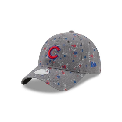 Chicago Cubs Gorra | New Era MLB Blossom 9twenty Adjustable Cap Mexico - Grises